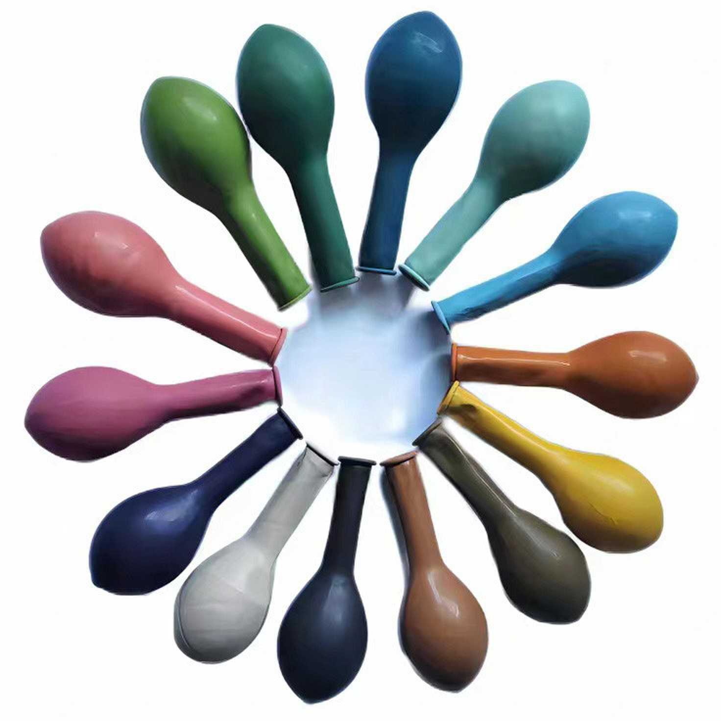 10 inch retro balloons