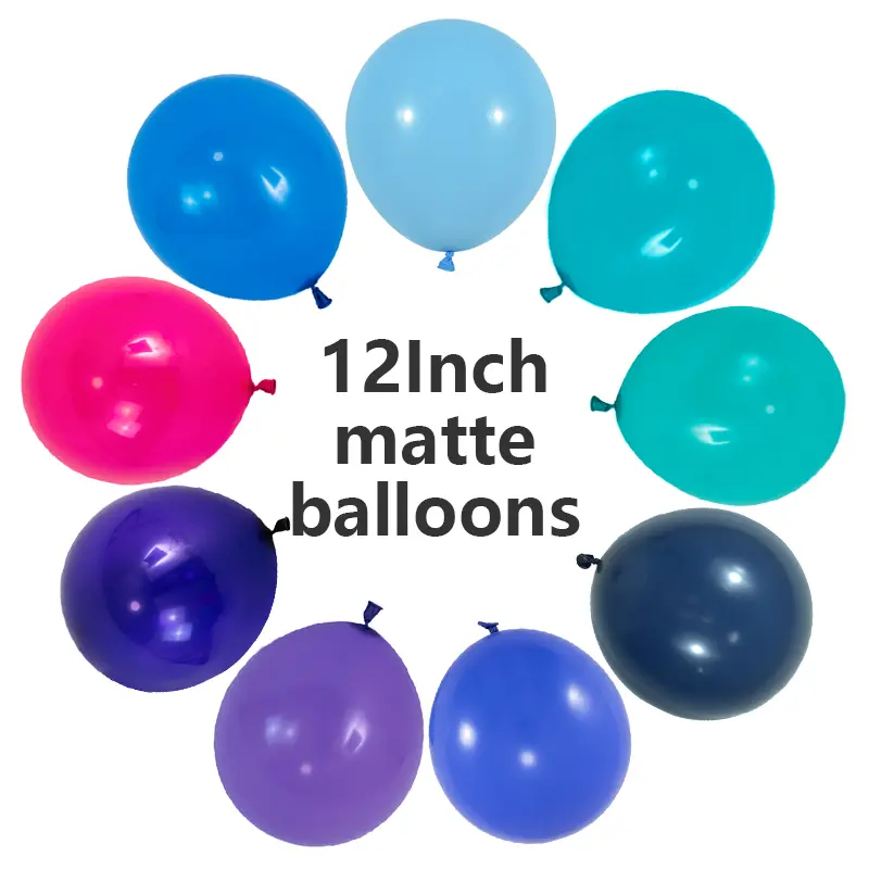 12 Inch Matte Latex Balloons