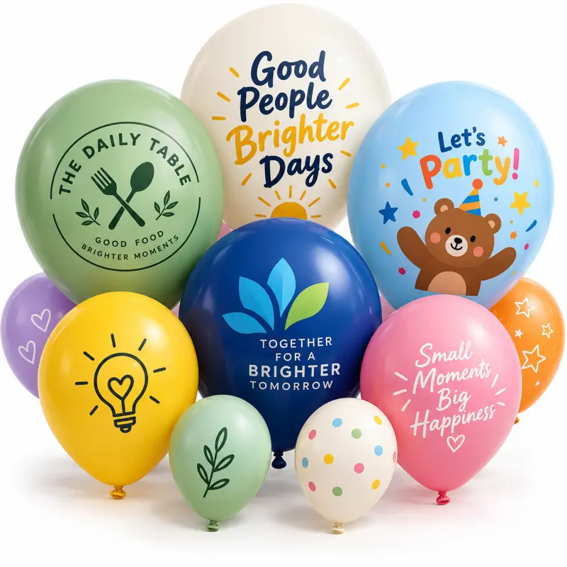 18 Inch Custom Printed Latex Balloons