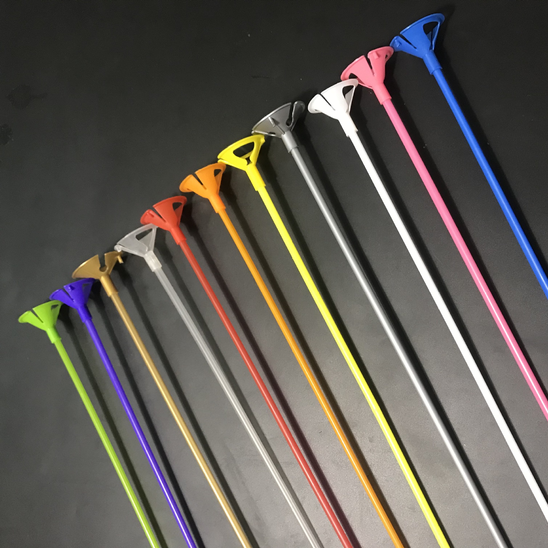 What are the properties of balloon plastic sticks?