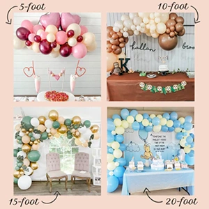 How long does a balloon arch last