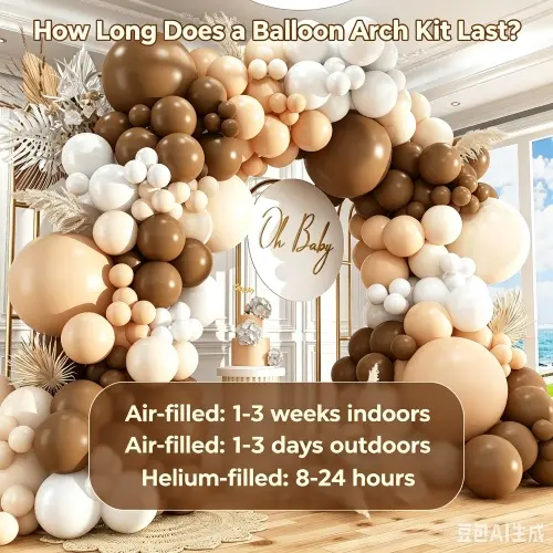 How Long Does a Balloon Arch Kit Last