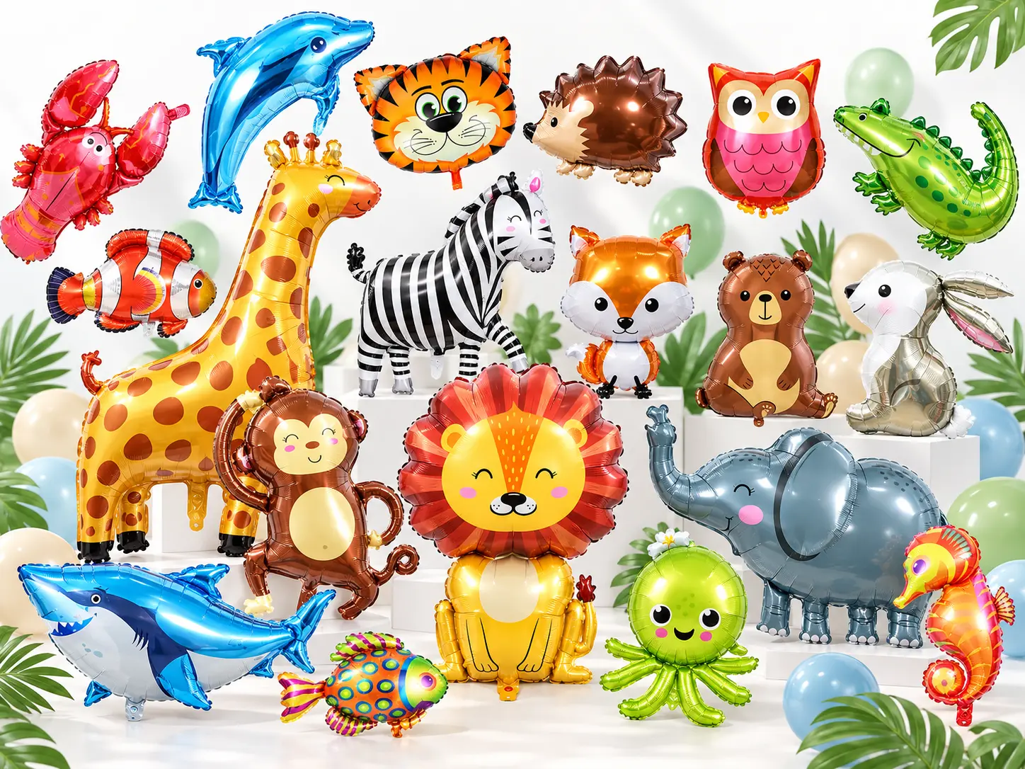 Do you know how to inflate Animal Foil Balloons ?