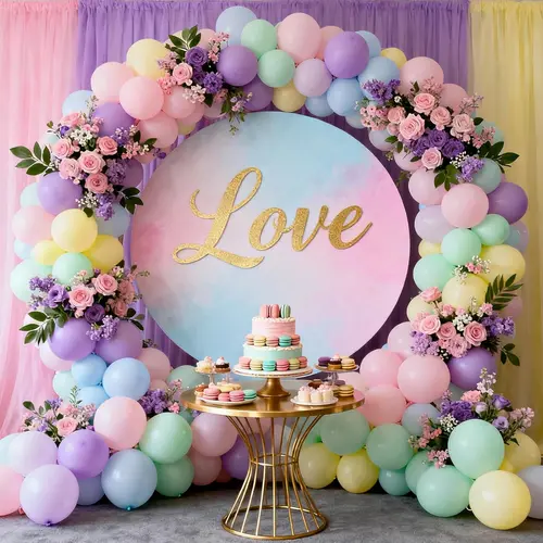 Macaroon Party Balloons