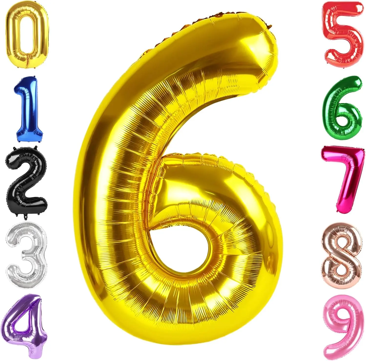 40 Inch Number Balloon Set