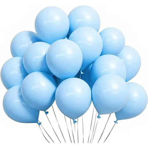 Blue Macaron Balloons