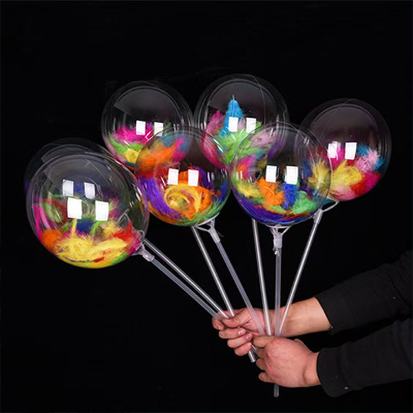 Bobo Balloon with Feather Filling