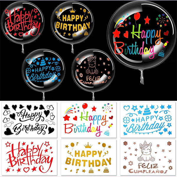 Bobo balloons stickers