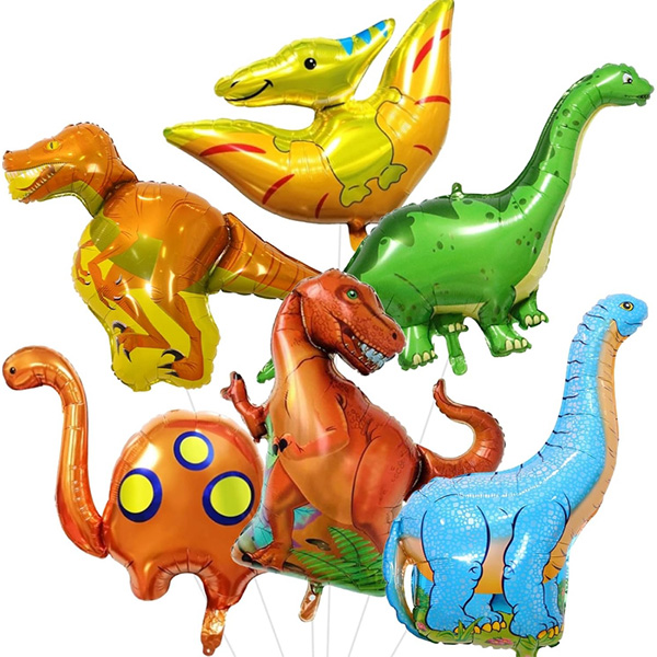 Cartoon Dinosaur Foil Balloon
