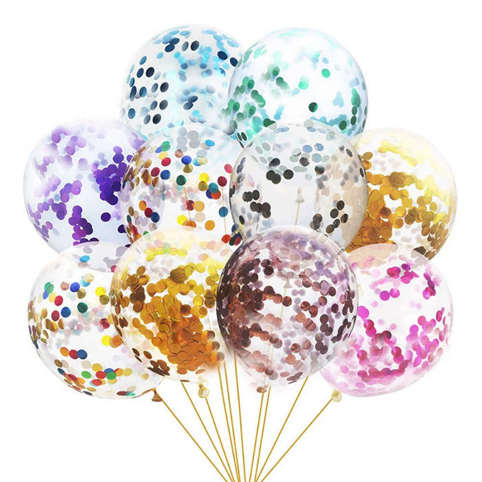 Confetti balloons