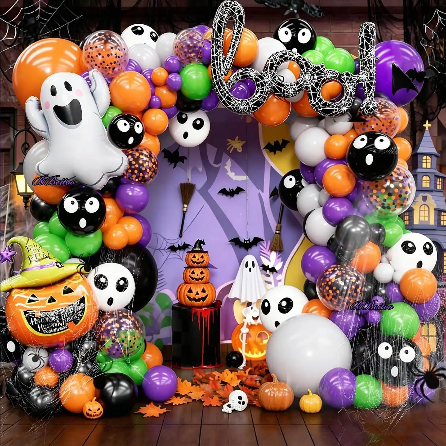 Halloween Balloon Garland Arch Kits