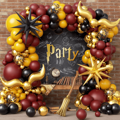 Harry Potter Themed Balloon Arch