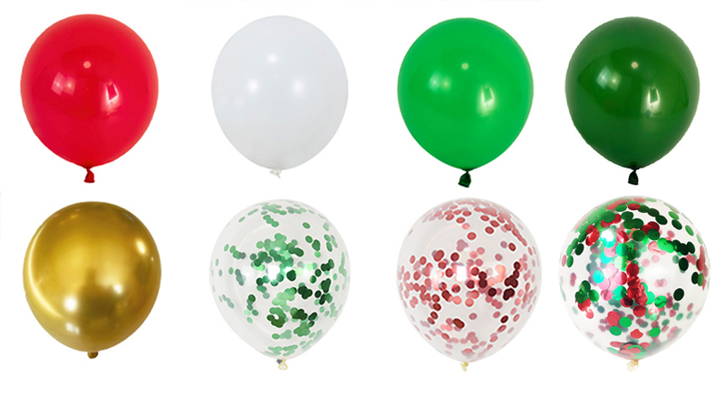 Christmas balloons