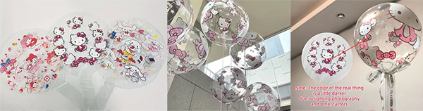 Hello Kitty bobo balloon