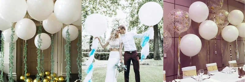 24 inch latex balloon wedding decoration