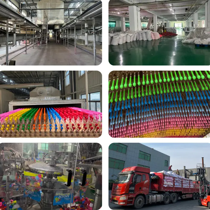 Borun Balloon Factory latex balloon production and packaging scenes used as first-party manufacturing evidence