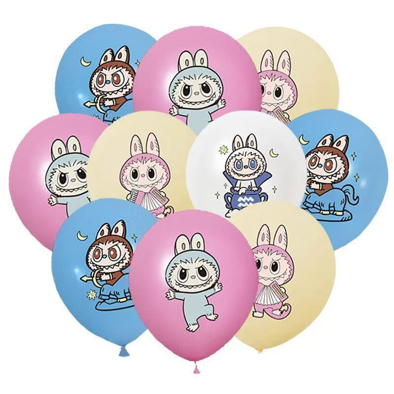 Labubu Printed Balloons