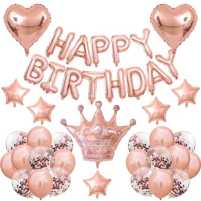 Letter foil balloon