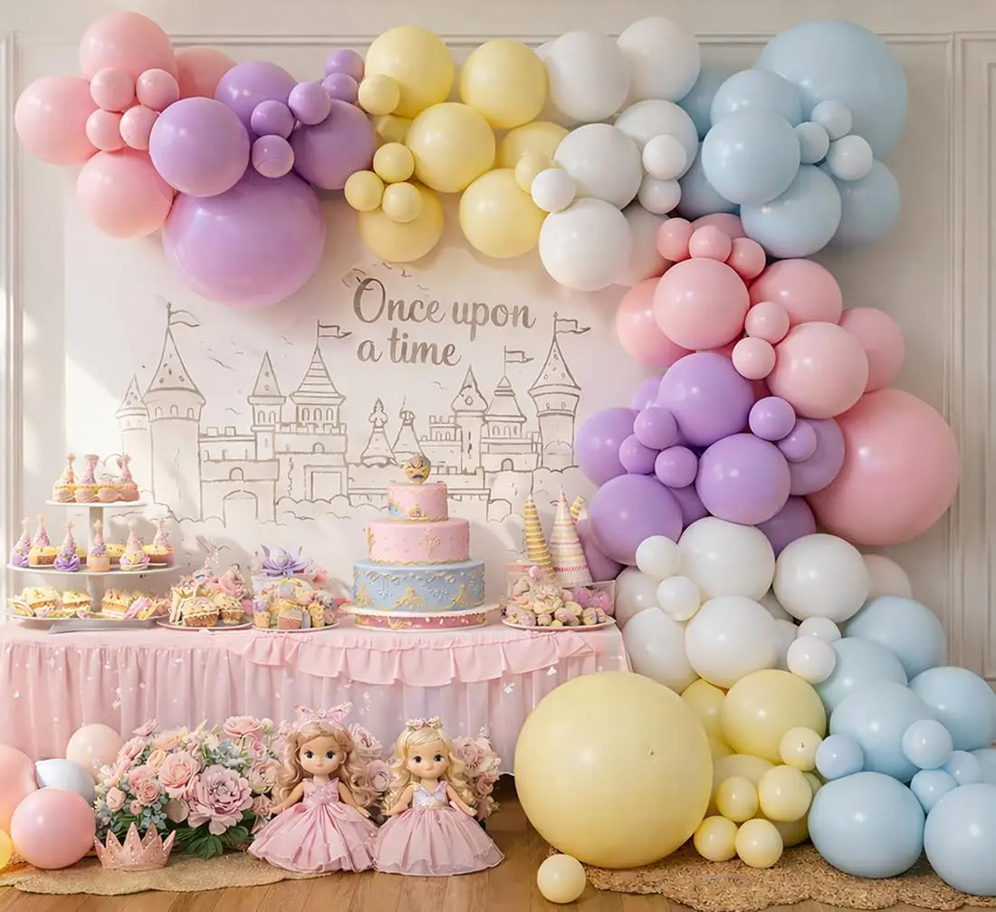 Macaron Pastel Balloon Garland Arch Kits