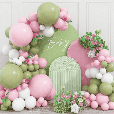 Matte balloons set