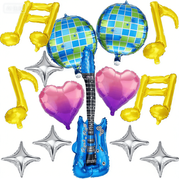 Music Foil Balloons