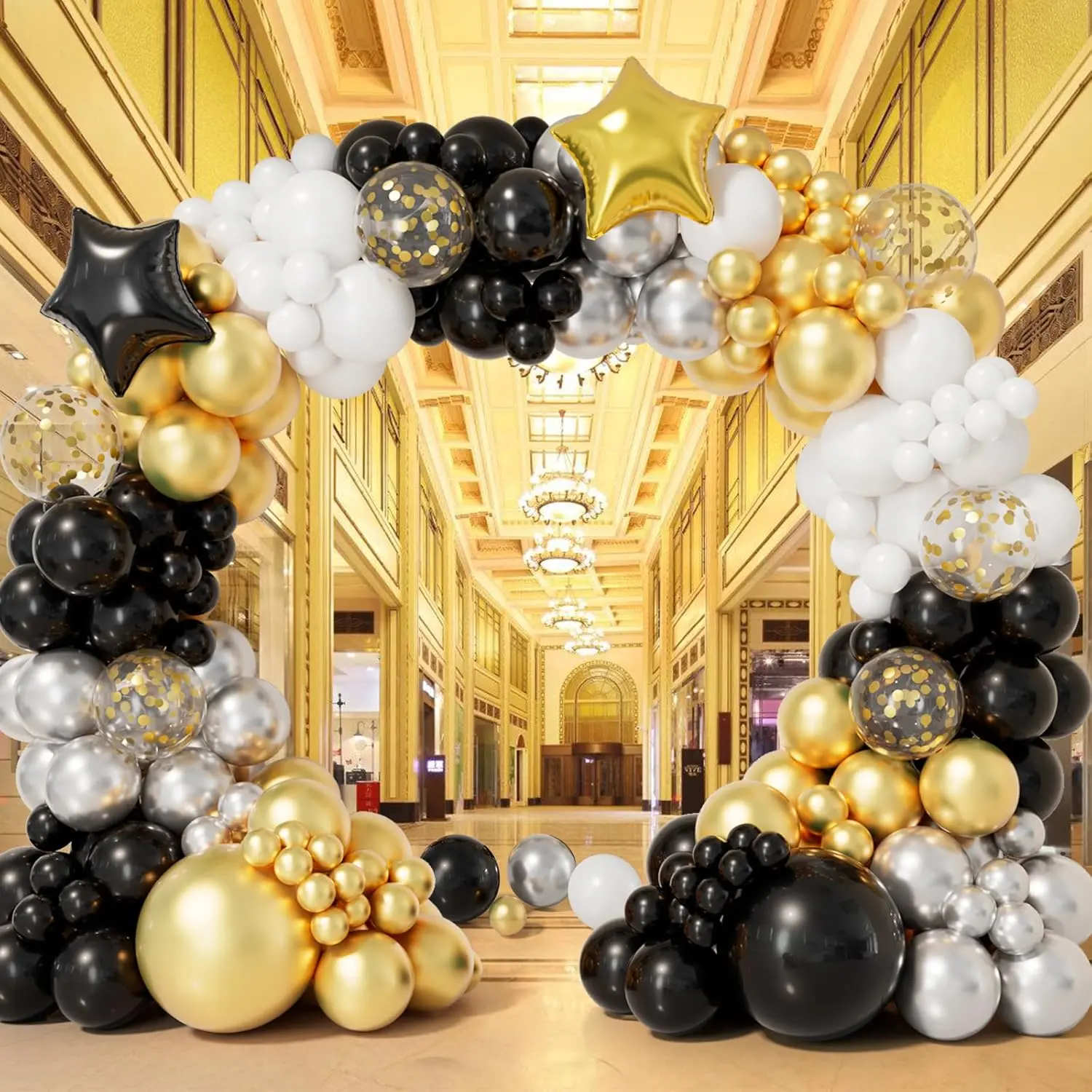 New Year Balloon Garland Arch Kits