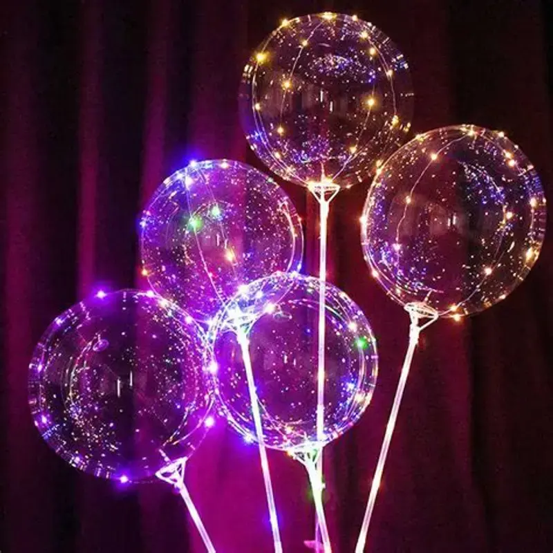 10 Inch Clear Bobo Balloons