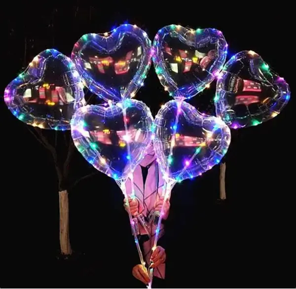 Heart Shaped Bobo Balloons