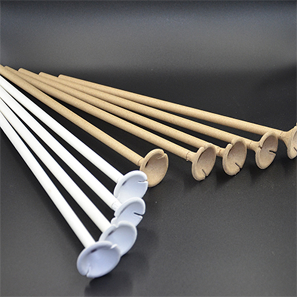 Paper balloon stick holders