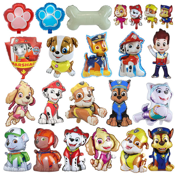 Paw patrol foil balloon