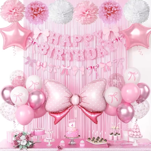 Pink Balloons Garland Sets