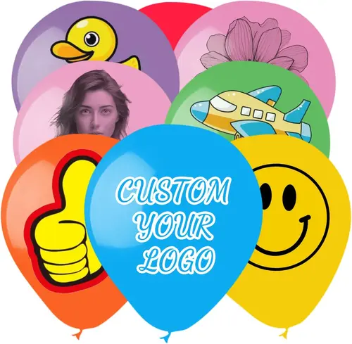 Promotional balloons with logo