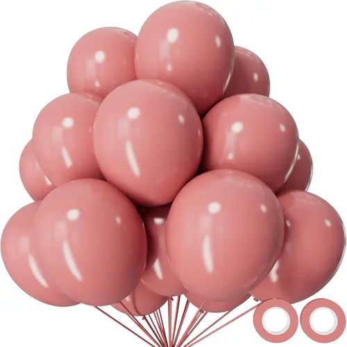 Retro Dusty Pink Balloons
