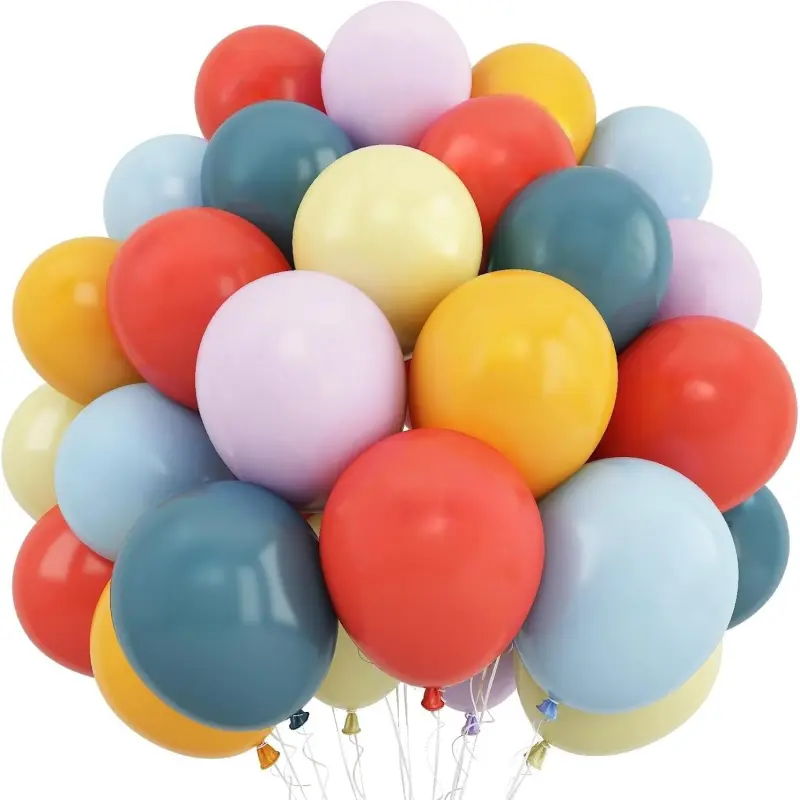Retro latex balloons