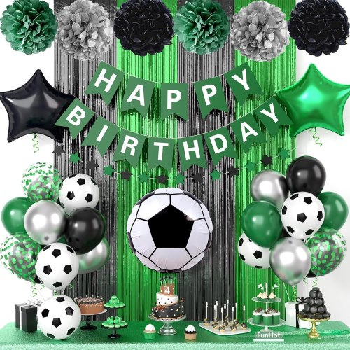 Soccer Balloons Garland Kits