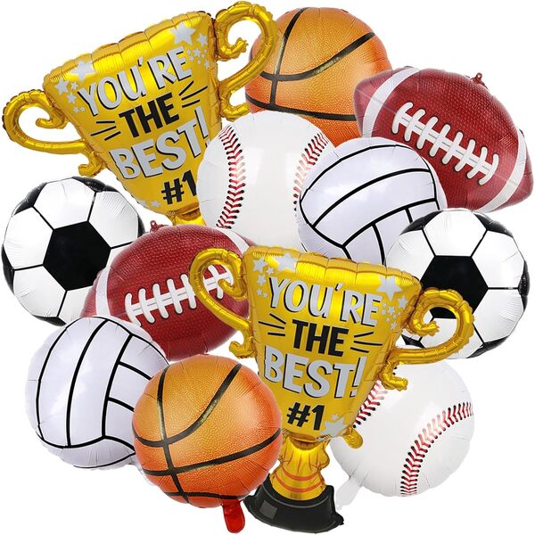 Sports foil balloons