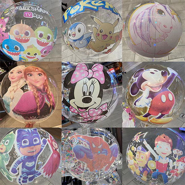 Themed Printed bobo Balloons