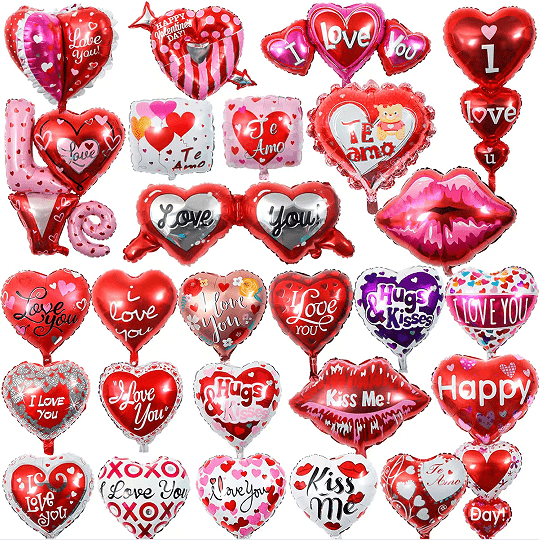 Valentine's Day Foil Balloon